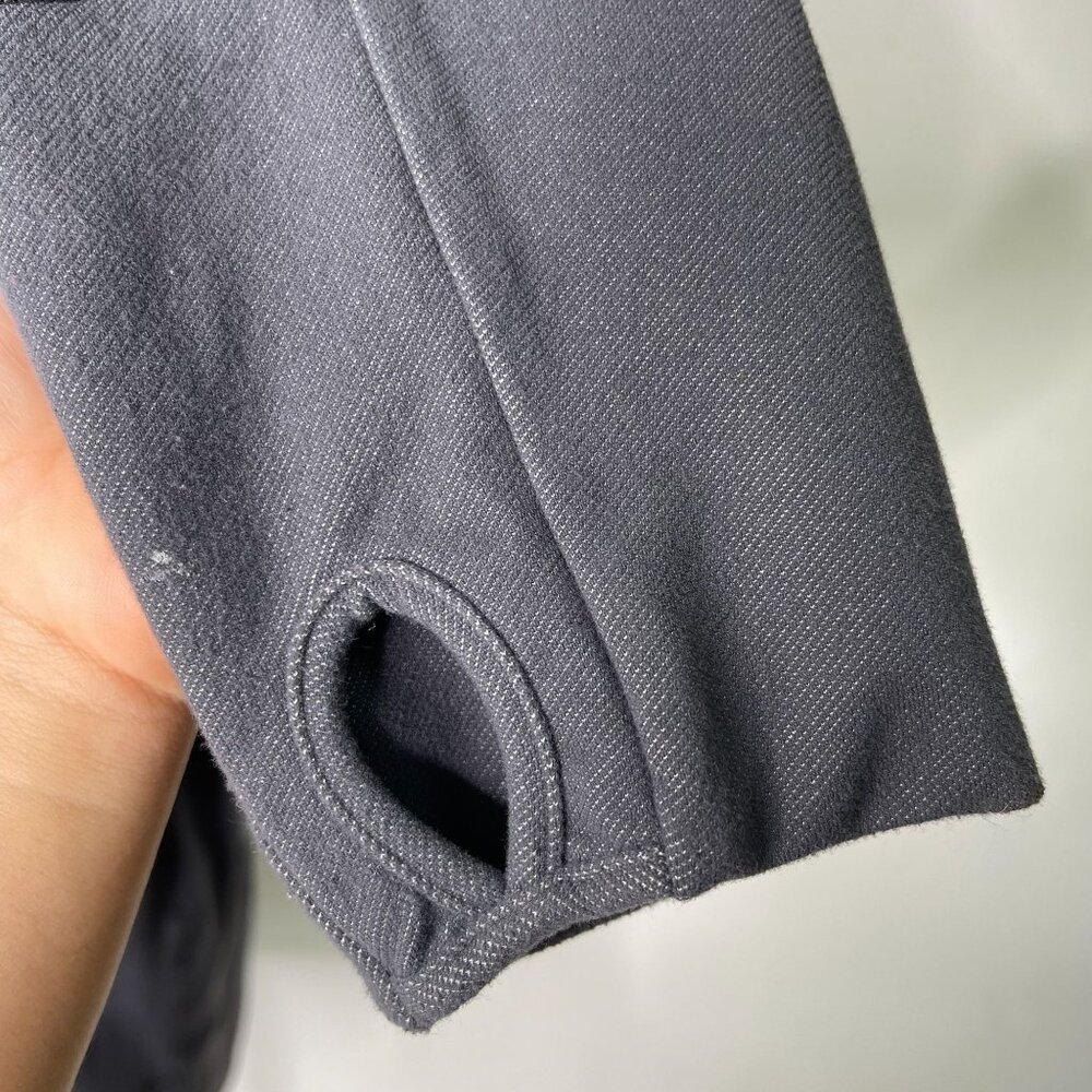 Lululemon Women's Grey In Stride Full Zip Thumbholes Jacket Size 12 - Picture 10 of 13